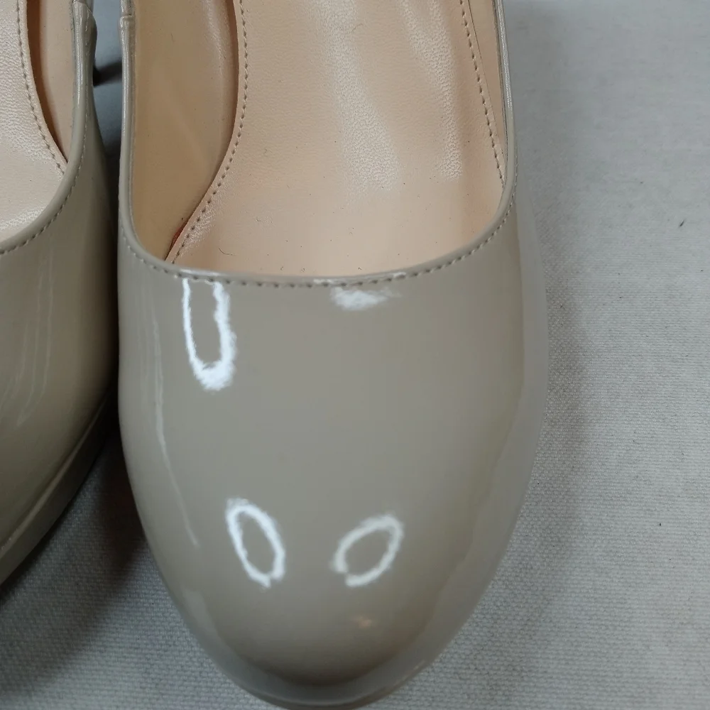 Marc Fisher 'MFsydney2' Pump Nude Patent Leather p